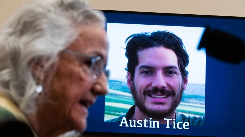 UNITED STATES - APRIL 30: Debra Tice, mother of Austin Tice, speaks during the House Foreign Affairs Committee hearing titled "Roundtable - Americans Detained Abroad," in Rayburn building on Tuesday, April 30, 2024. Tice was a freelance journalist in Syria when he was detained in 2012.