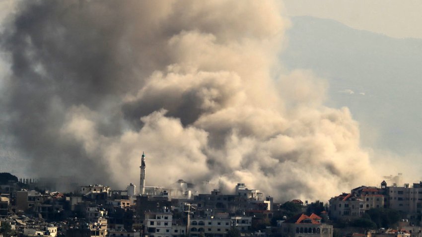 Smoke in Lebanon