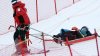 Mikaela Shiffrin suffers abdominal puncture wound but no bone or ligament damage in World Cup crash