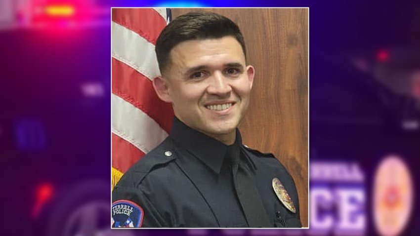 Terrell police officer Jacob Candanoza was fatally shot during a traffic stop, Sunday, Dec. 8, 2024.