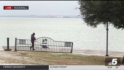 Snow begins to melt across Rockwall after Thursday's winter storm