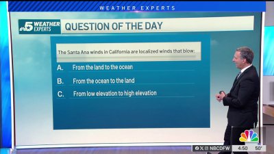 Weather Quiz: Santa Ana winds