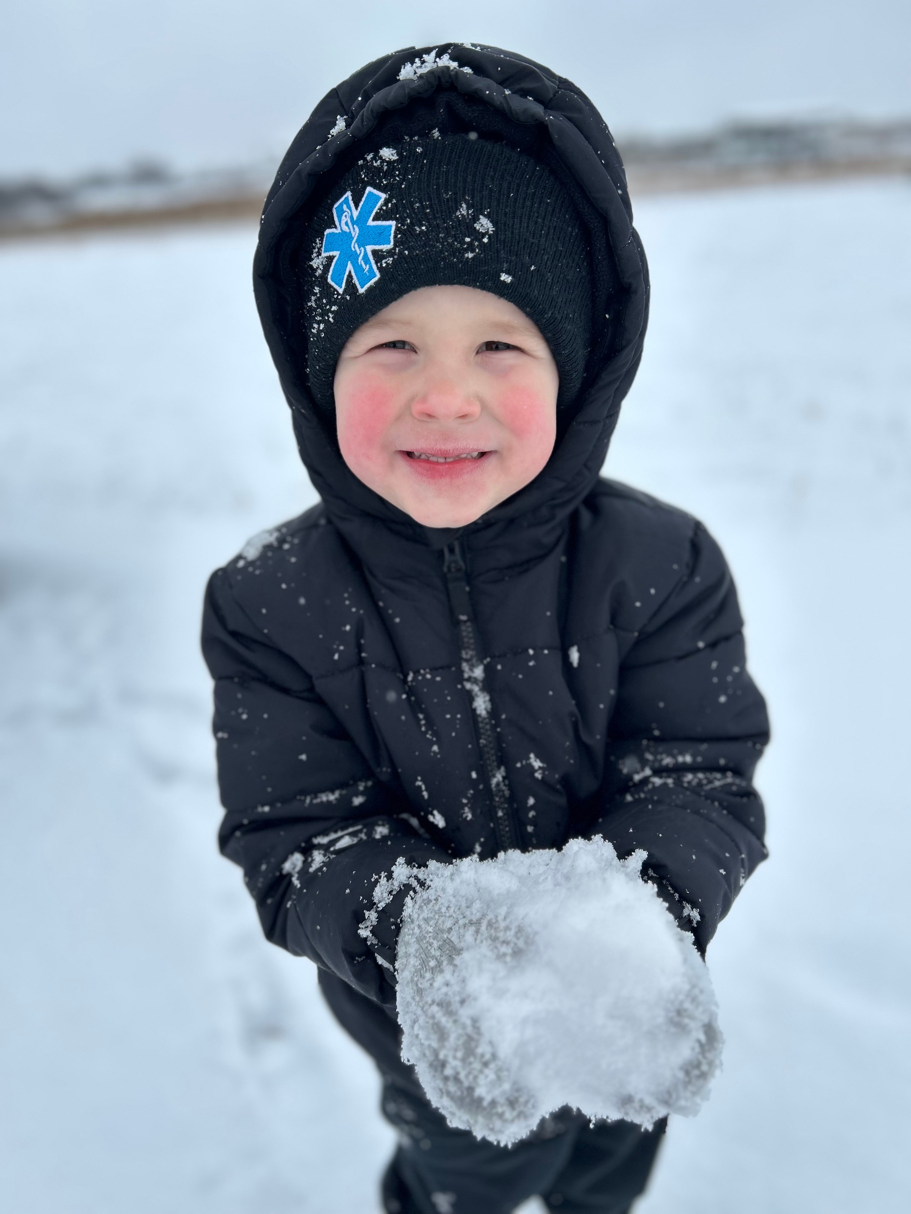 Lucas Brown from Decatur having fun making snowballs ❄️
Sent from my iPhone