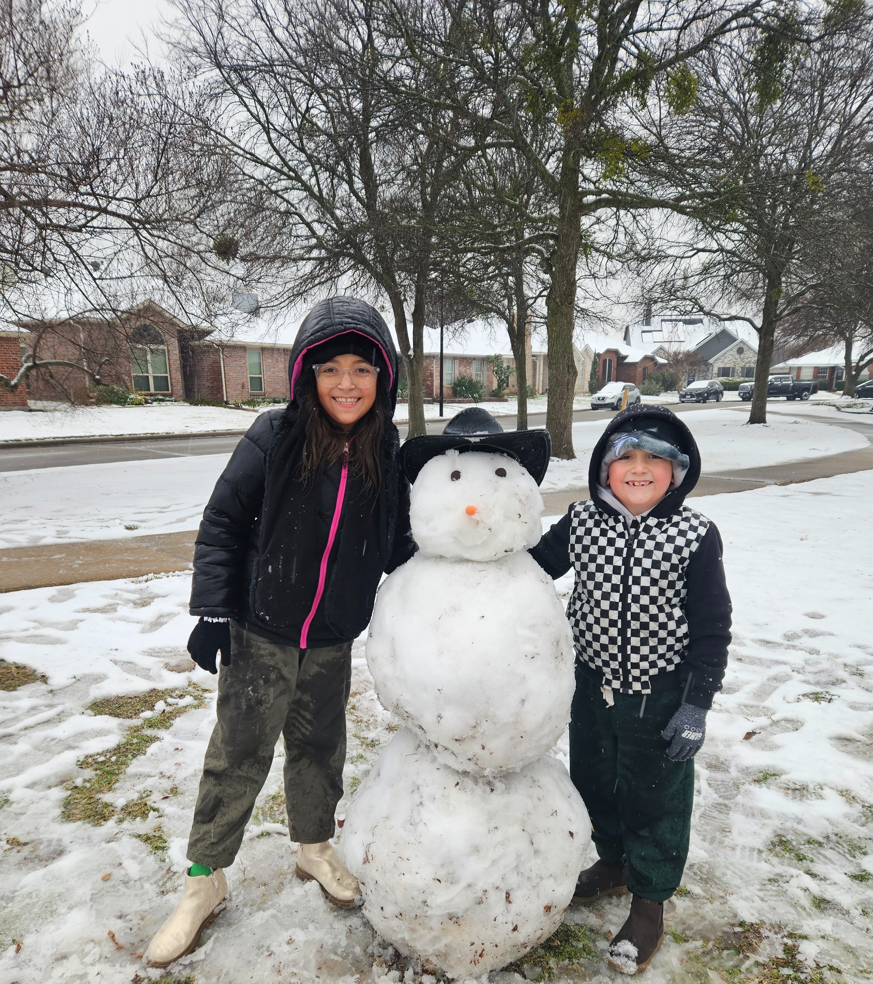 Garland tx snowman