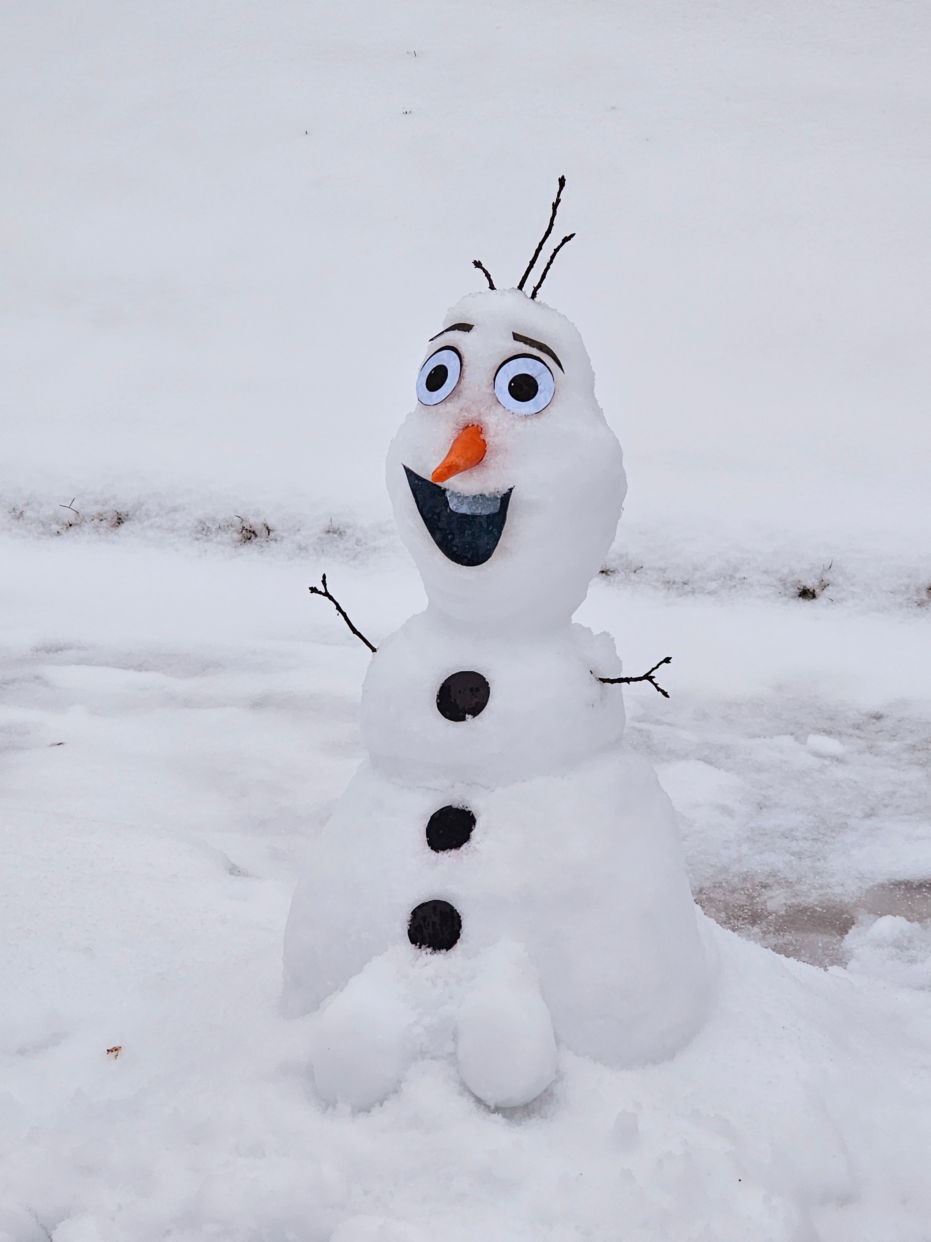 Here’s our Olaf!