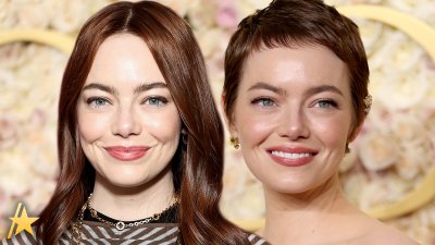 Emma Stone debuts shocking new haircut at Golden Globes