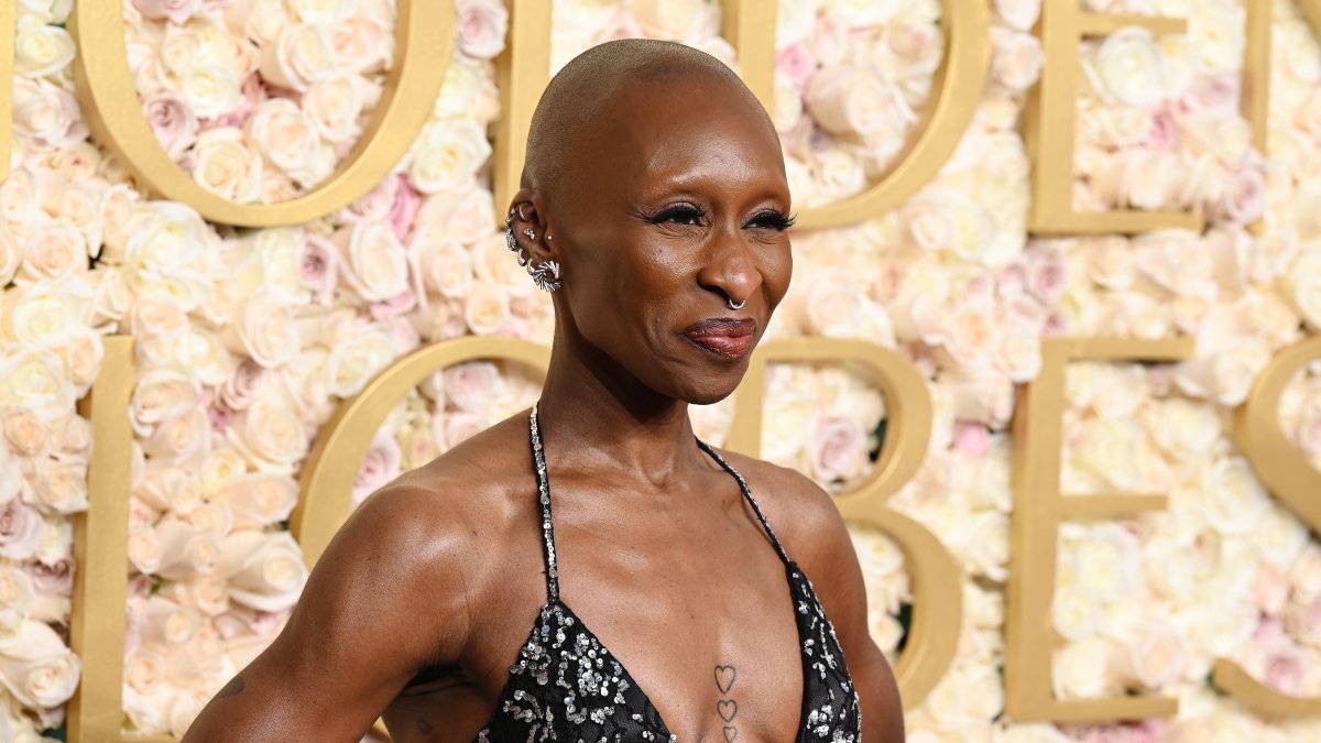 'Wicked' star Cynthia Erivo spent 5 hours on these incredible Golden Globes nails