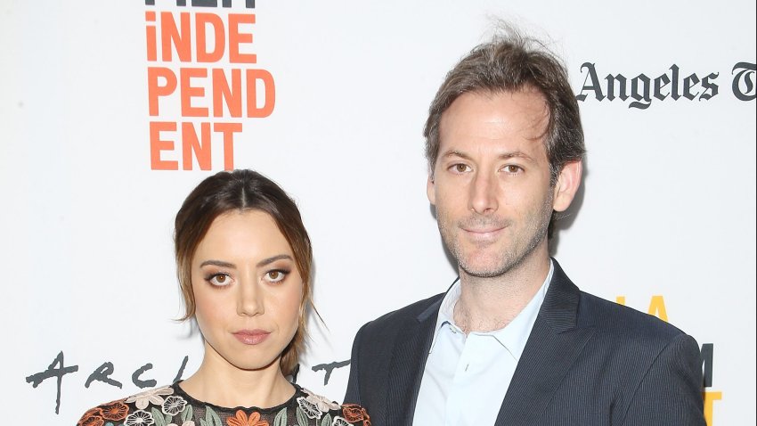 FILE - Aubrey Plaza and Jeff Baena