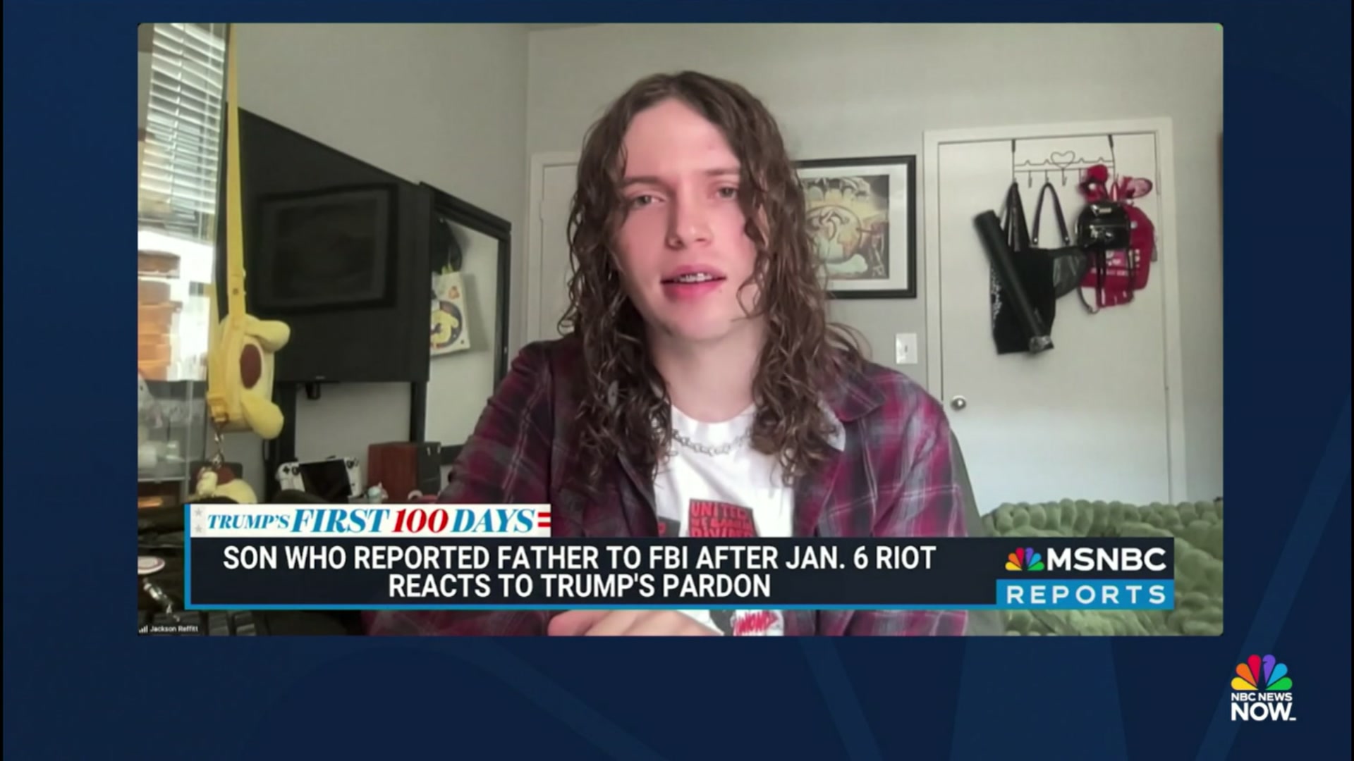 North Texas man speaks after Jan. 6 presidential pardon – NBC 5 Dallas-Fort  Worth, image size:1920x1080