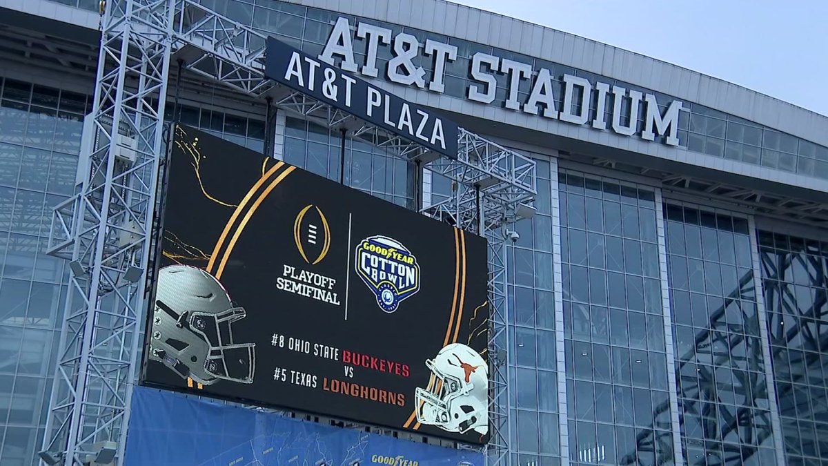 Cotton Bowl Classic begins on time despite winter storm – NBC 5 Dallas ...
