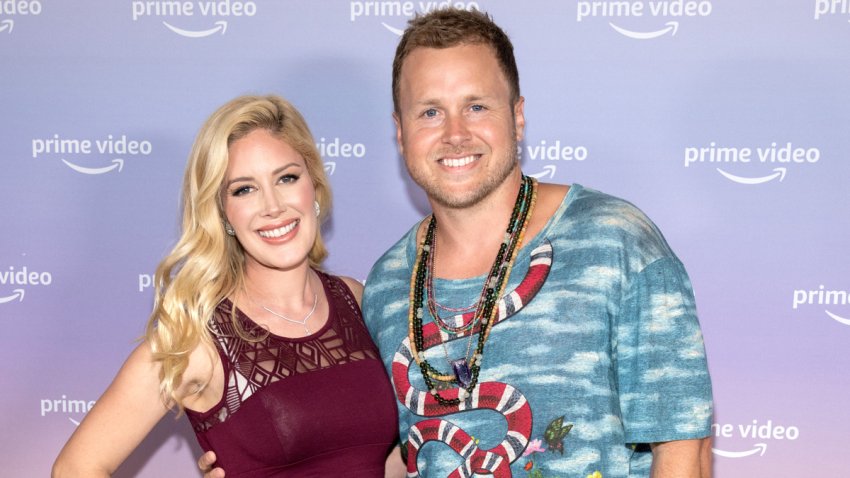 Heidi Montag (L) and Spencer Pratt