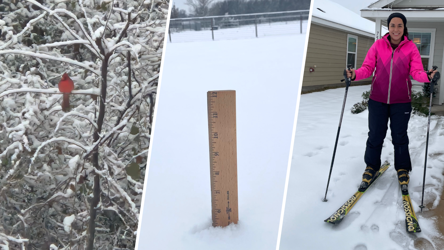 North Texans share photos of the first snow of 2025