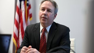 David Huitema, Director of the Office of Government Ethics, sits down with Reuters for his first interview on the job, at his office in Washington, U.S., Jan. 2, 2025.
