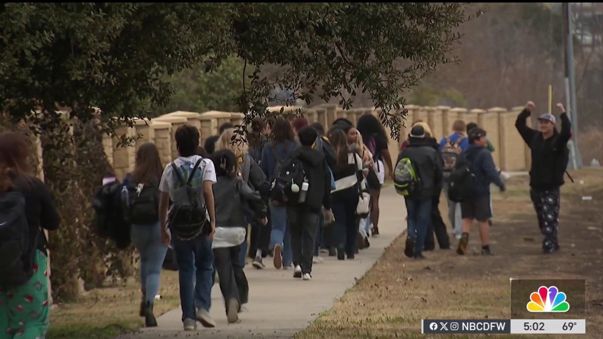 Keller ISD students walk out of classrooms in sign of solidarity – NBC ...