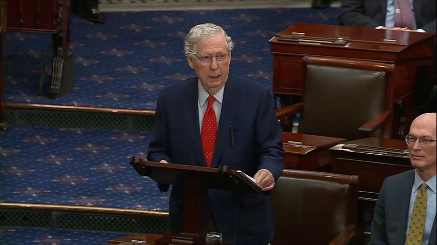 Mitch McConnell in Senate