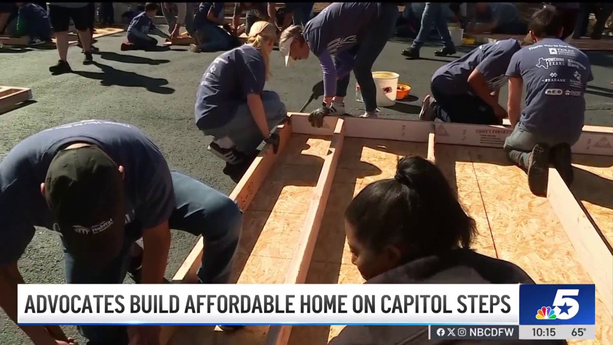 Dallas advocates push for affordable housing at Texas Capitol – NBC 5 ...