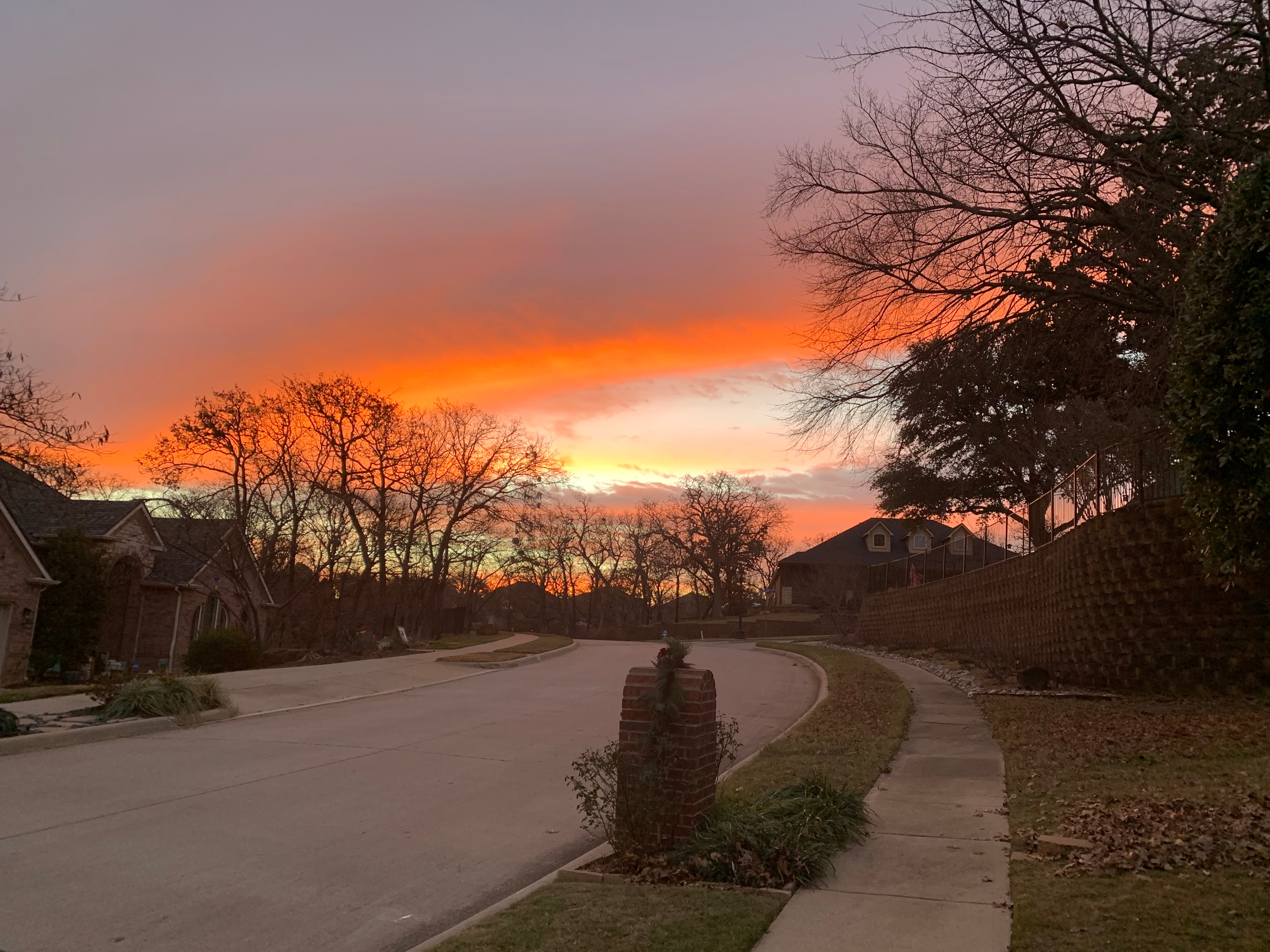 Sunrise this morning in Corinth TX
Bob Barker<br />
1314 Ardglass Trail<br />
Corinth TX