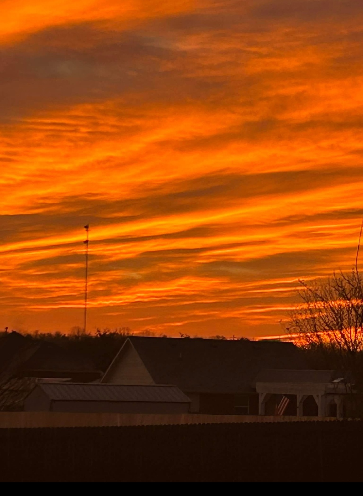 Sunset from Marty Beuseling in Rockwall