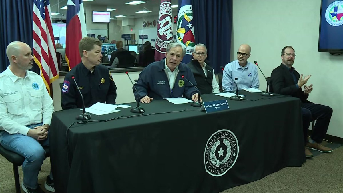 Abbott outlines preparations ahead of winter weather – NBC 5 Dallas ...