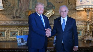 Donald Trump and Benjamin Netanyahu