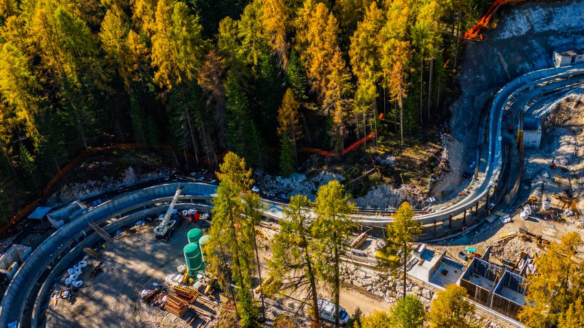 Bobsled track