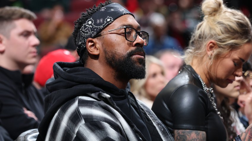 CHICAGO, IL – NOVEMBER 29: Marcus Jordan attends a game between the Chicago Bulls and the Boston Celtics during the Emirates NBA Cup game on November 29, 2024 at United Center in Chicago, Illinois. NOTE TO USER: User expressly acknowledges and agrees that, by downloading and or using this photograph, User is consenting to the terms and conditions of the Getty Images License Agreement. Mandatory Copyright Notice: Copyright 2024 NBAE (Photo by Jeff Haynes/NBAE via Getty Images)