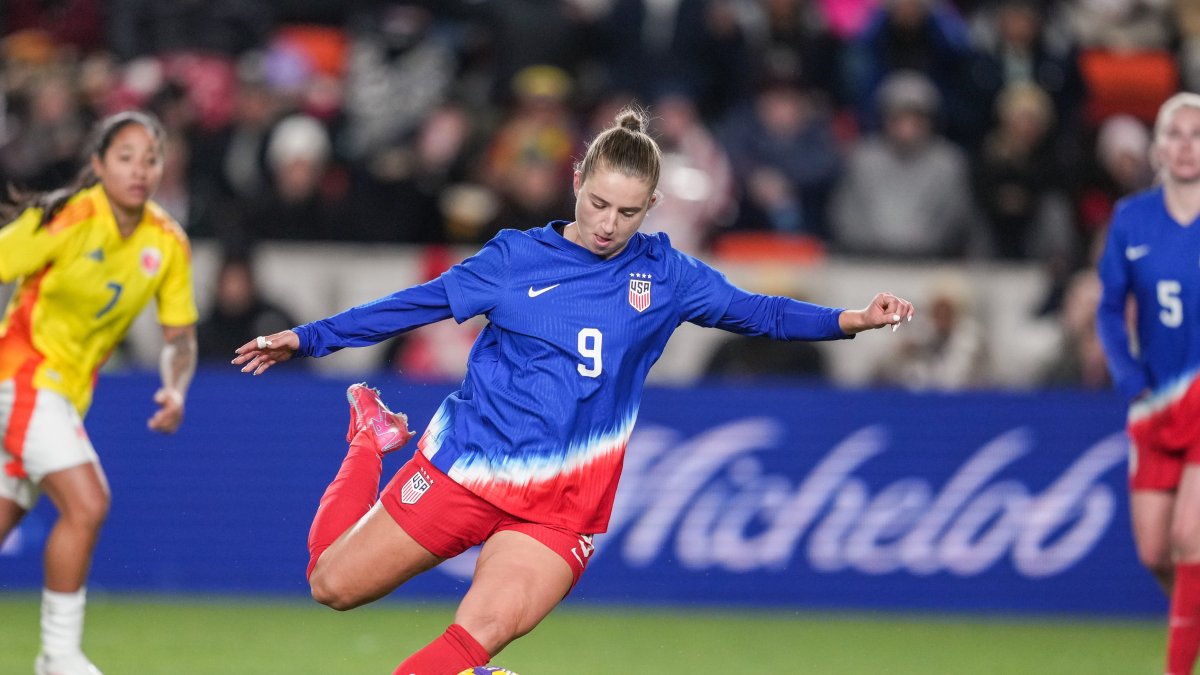 USWNT tops Colombia 2-0 to open SheBelieves Cup – NBC 5 Dallas-Fort Worth