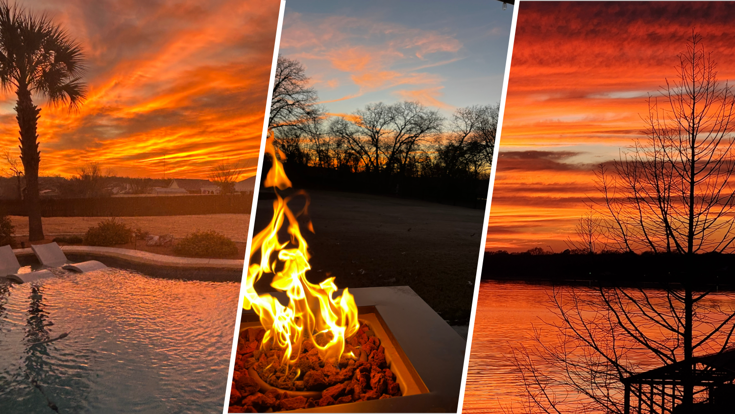 Stunning sunrises and sunsets over North Texas in 2025