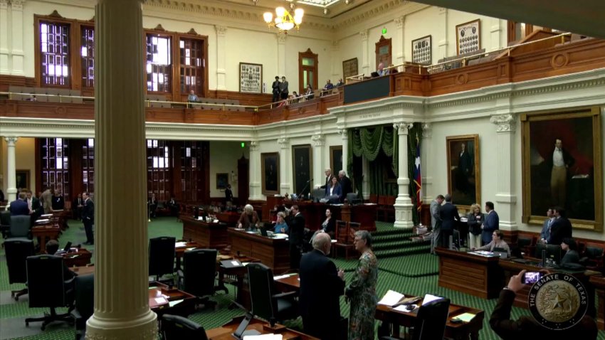 Texas Senate chamber, February 2025.