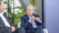 Bridgewater Associates’ Ray Dalio on stage at CNBC’s CONVERGE LIVE in March.