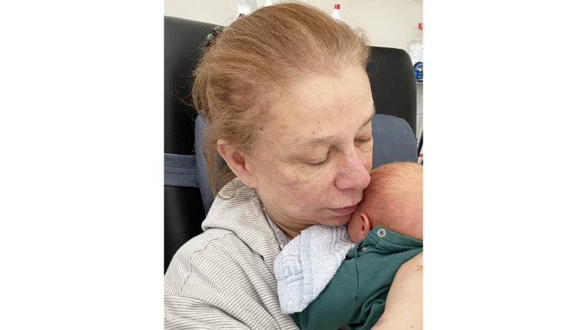 Alexandra Hildebrandt and son Philipp