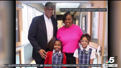 Super stars Julius Erving and Jackie Joyner-Kersee raise money for Saint Philip's School and Community Center