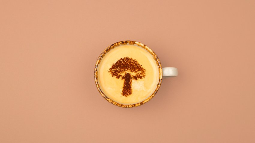 Mushroom coffee.