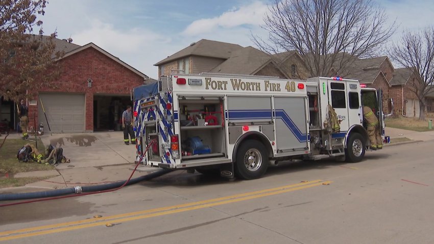 Fort Worth firefighters were at the scene of a fatal house fire Thursday, March 6, 2025.