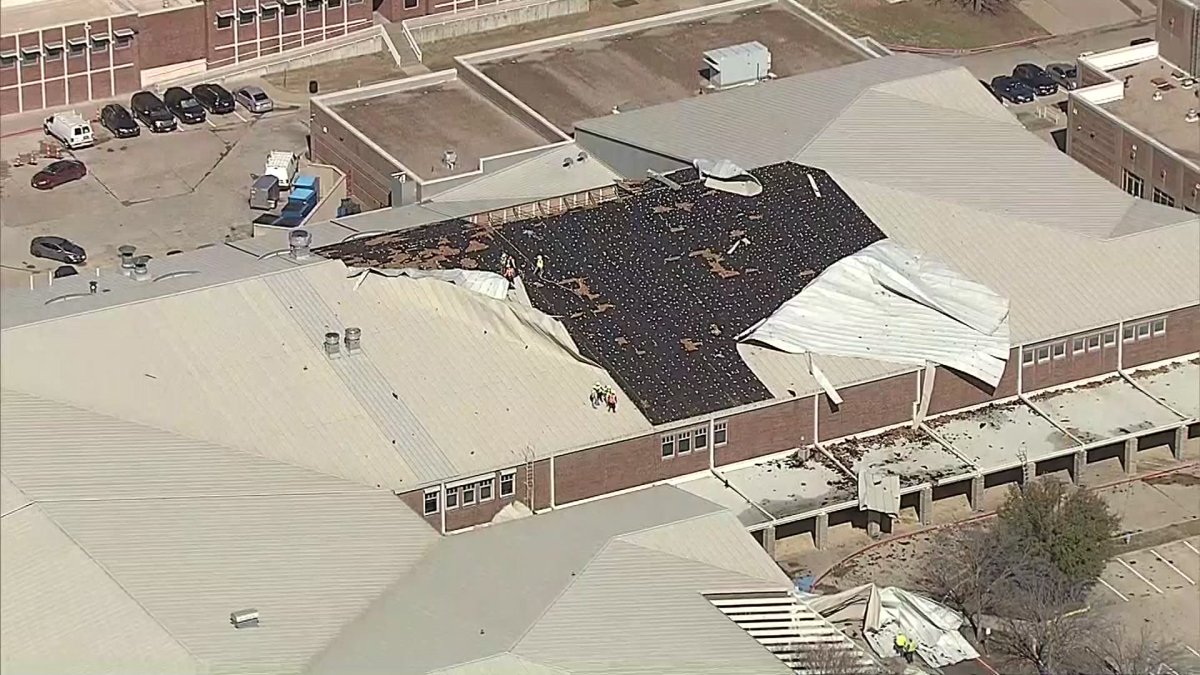 North Texas high school damaged in earlymorning storms NBC 5 Dallas