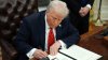 Trump signs a bill funding the government for 6 months, avoiding a shutdown