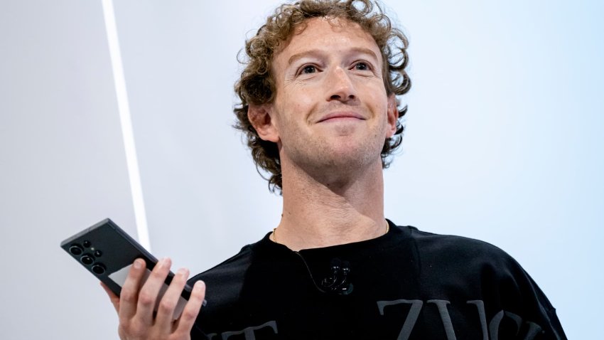 Meta CEO Mark Zuckerberg appears at the Meta Connect event in Menlo Park, California, on Sept. 25, 2024.