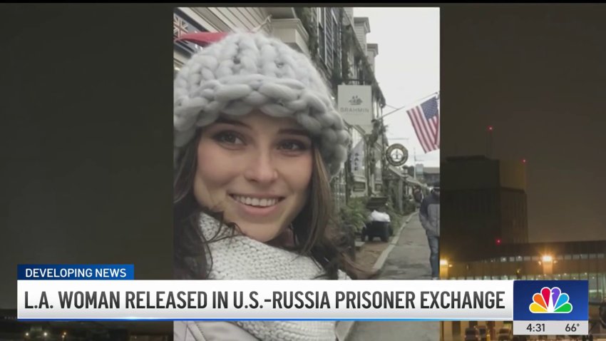 LA woman freed in US-Russia prisoner swap