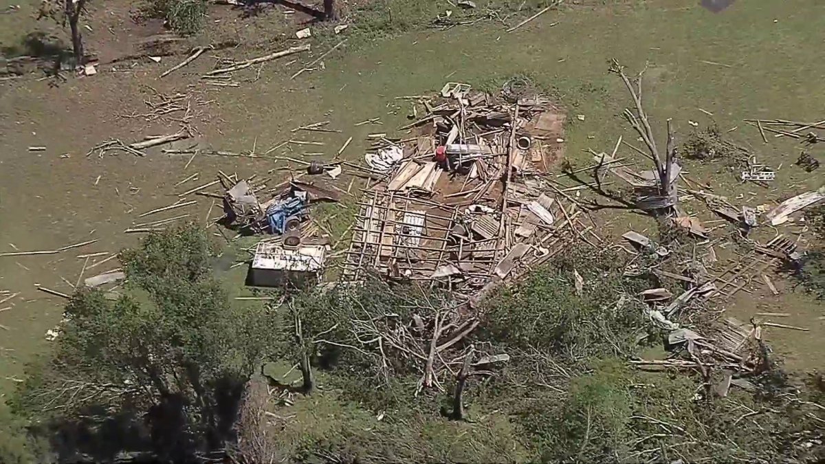 Severe storms spawn tornadoes in North Texas, leaving trail of damage ...