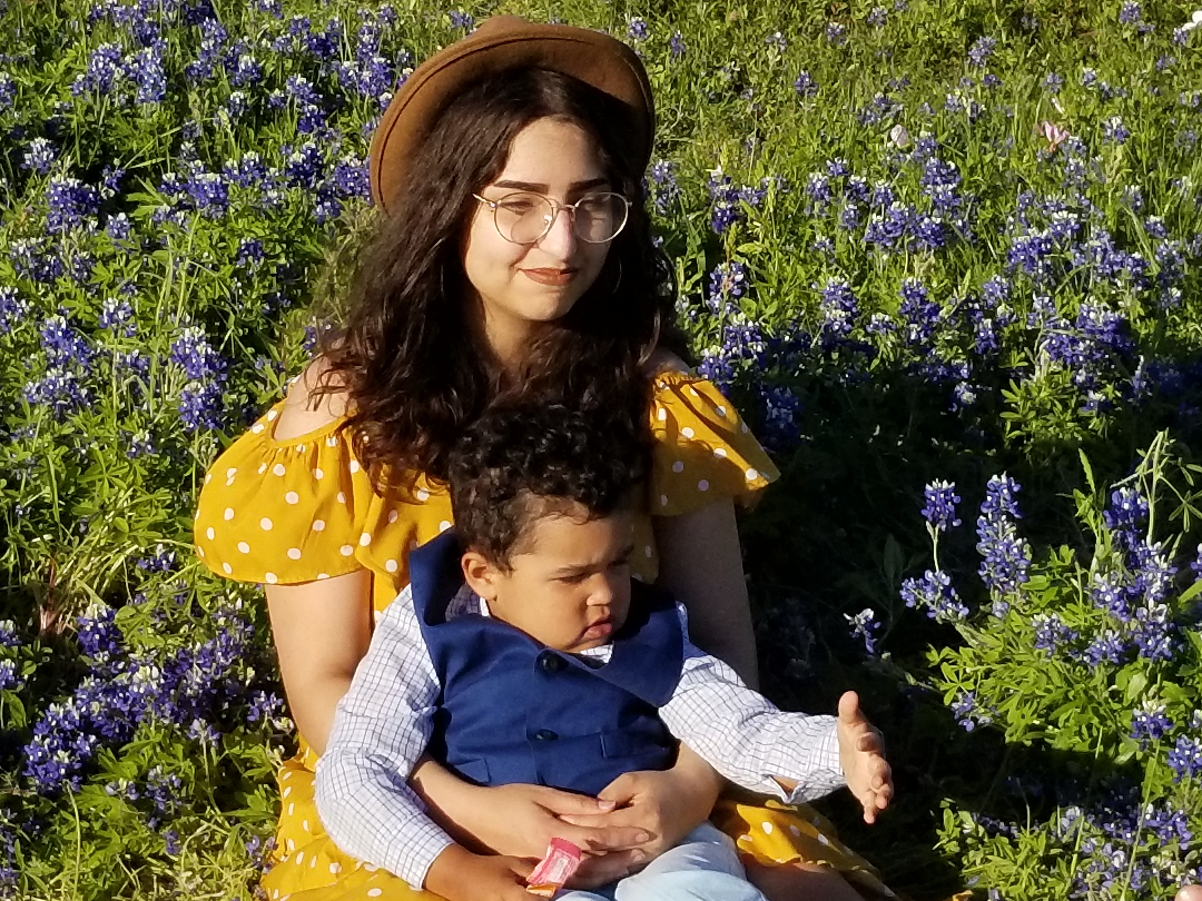 Layla and Liam on a nice Sunday afternoon