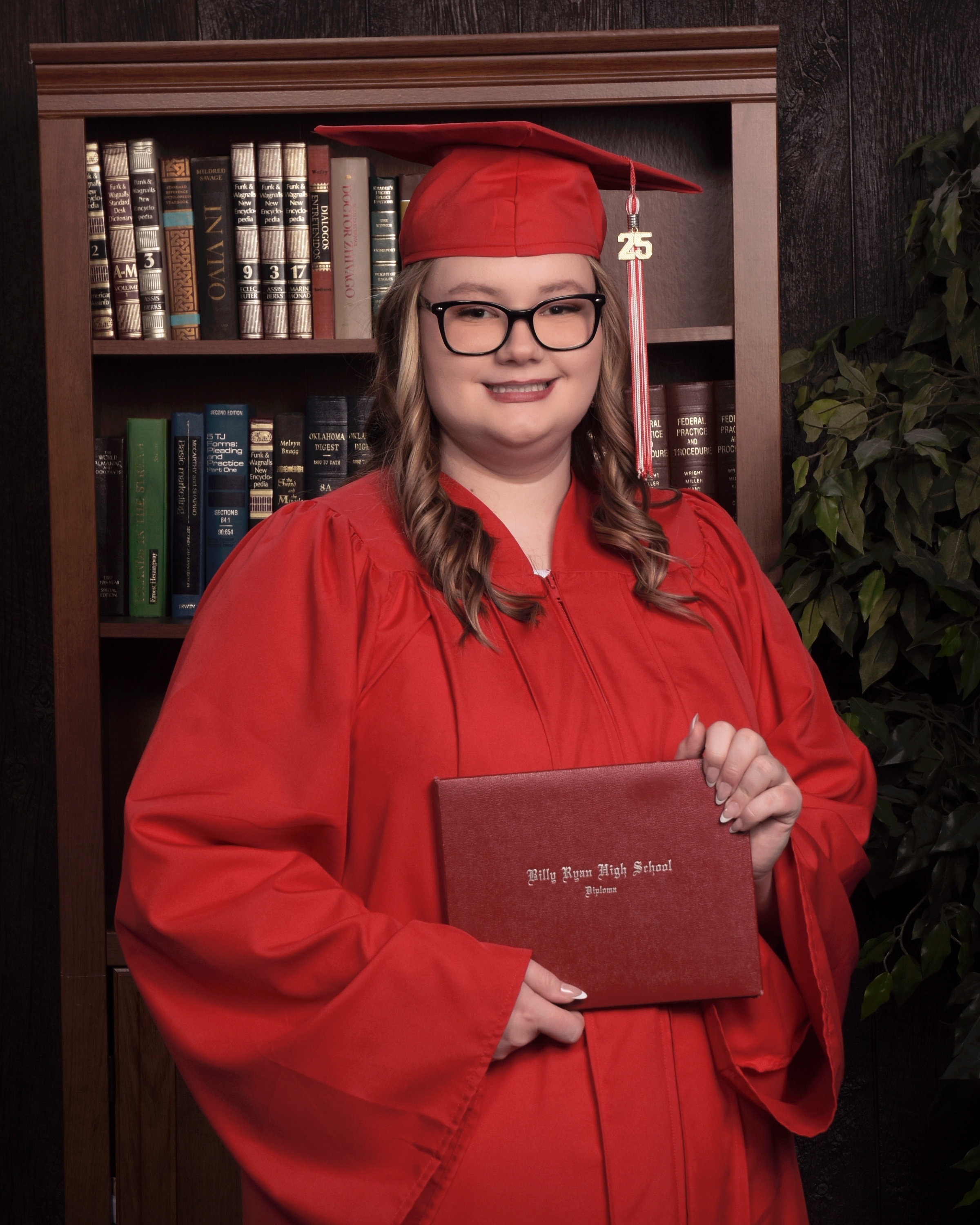My daughter Emilee Black graduating from Denton Ryan High School May 22,<br />
2025