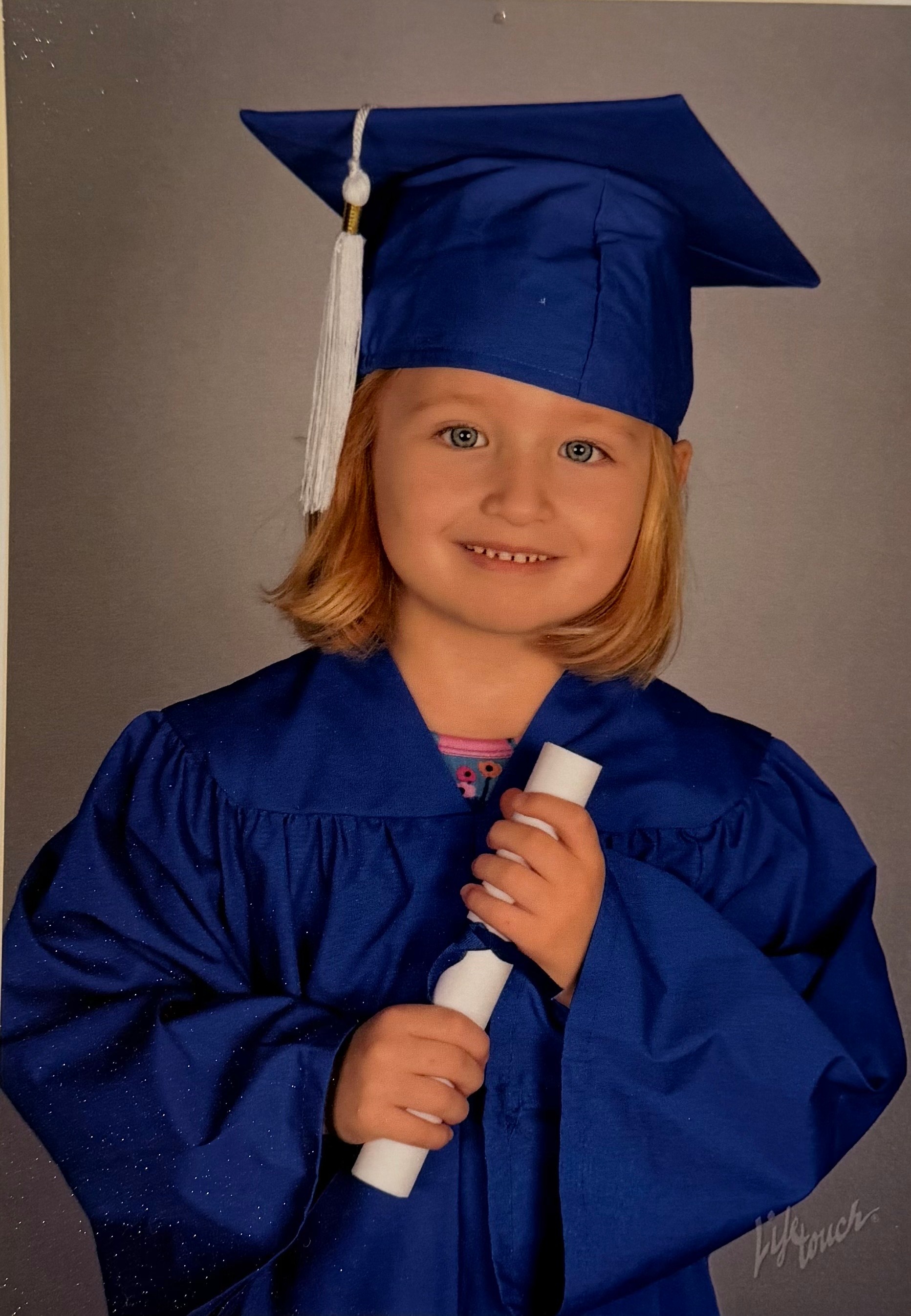 Margot is graduating Pre-k at compass colleyville and going to kindergarten<br />
in September!