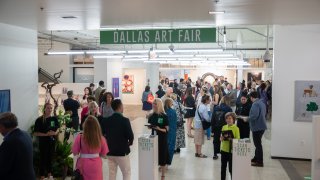 Dallas Art Fair crowd 2025