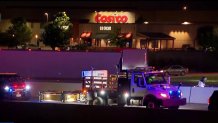 Fort Worth Fire and Police respond to motorcycle crash on I-35 West in Fort Worth Friday night. 
