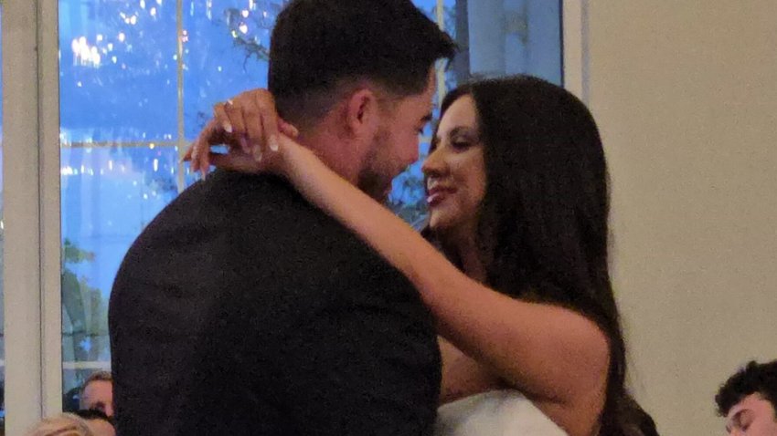 Star and Jacob Torres on their wedding day.