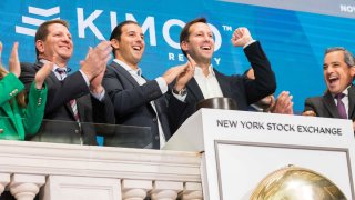 Conor Flynn, CEO, Kimco Realty Corp. at the NYSE, Nov. 22, 2021.