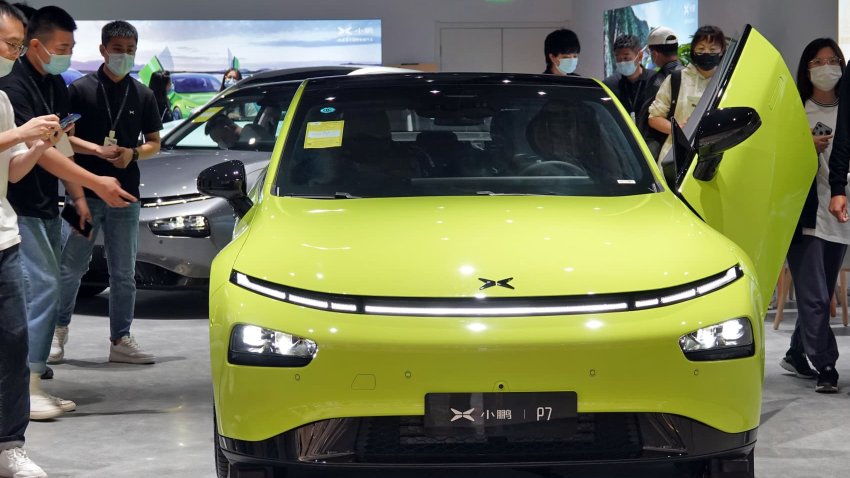 Guangzhou-based Xpeng is one of several Chinese electric car companies that’s started to expand overseas.