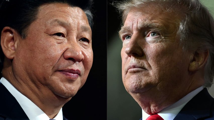 Chinese President Xi Jinping and U.S. President Donald Trump.