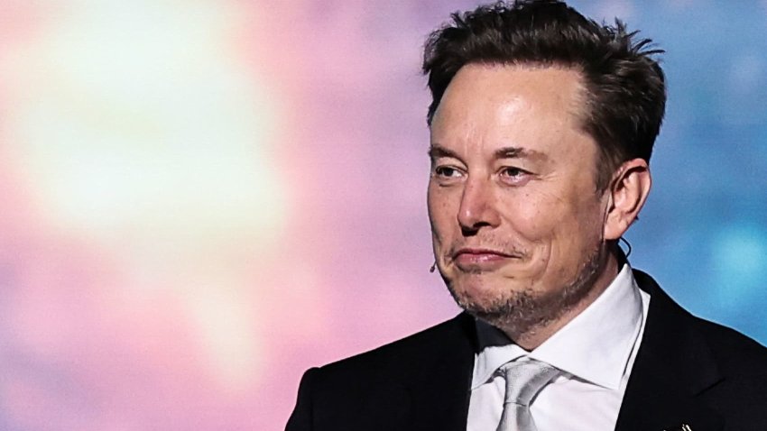 Tesla CEO Elon Musk attends the Saudi-U.S. Investment Forum, in Riyadh, Saudi Arabia, May 13, 2025.