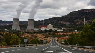 The Cofrentes nuclear power plant, on 17 October, 2024 in Valencia, Valencian Community, Spain.